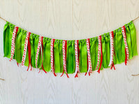Christmas Grouch Ribbon Bunting - FREE Shipping - The Party Teacher