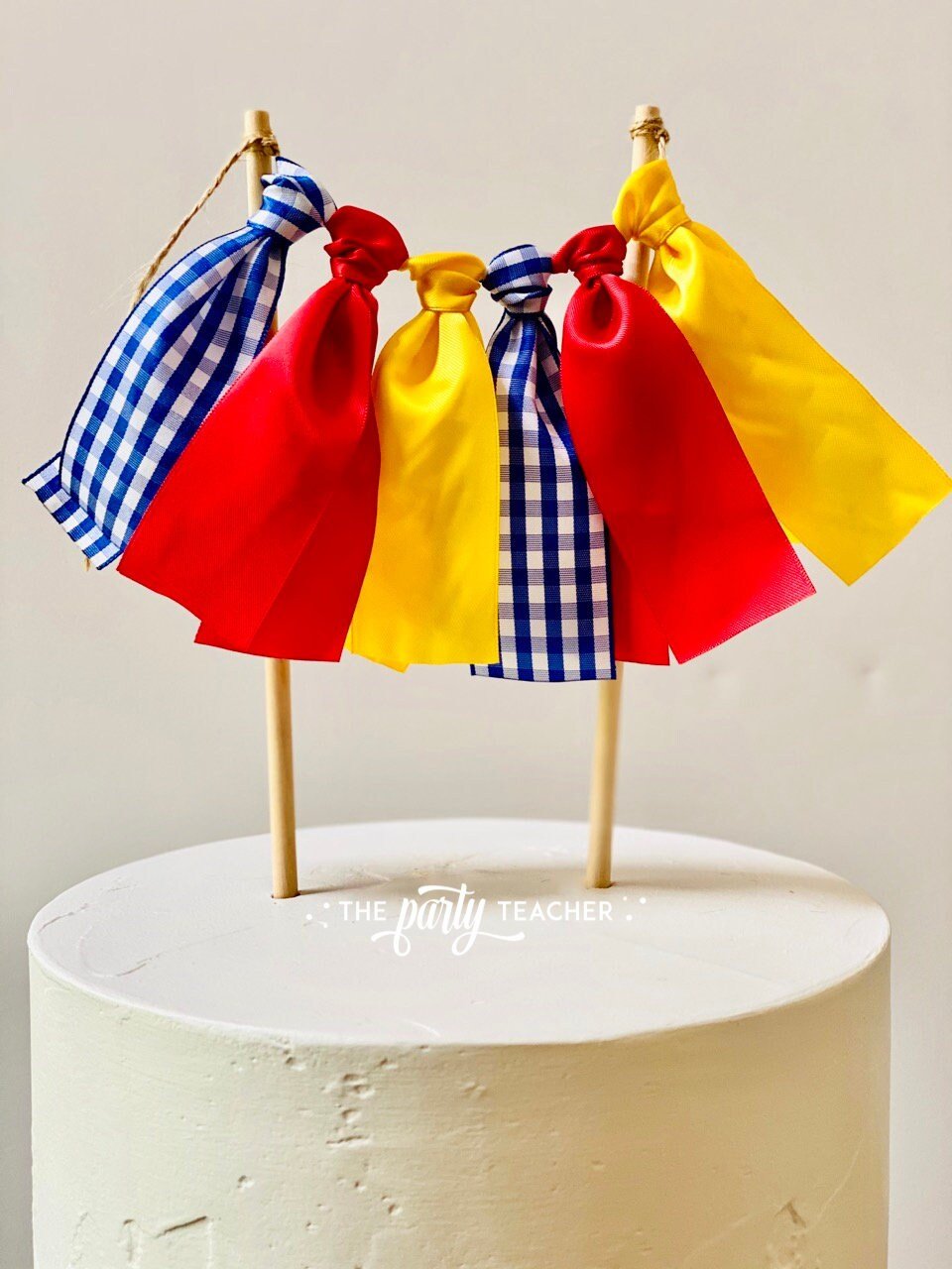Dorothy Ribbon Cake Topper – The Party Teacher