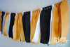 Gold Black White Ribbon Bunting - FREE Shipping - The Party Teacher