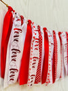 Love Ribbon Bunting - FREE Shipping - The Party Teacher