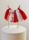 Love Ribbon Cake Topper - The Party Teacher