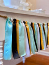 Mint Gold Ribbon Bunting - FREE Shipping - The Party Teacher