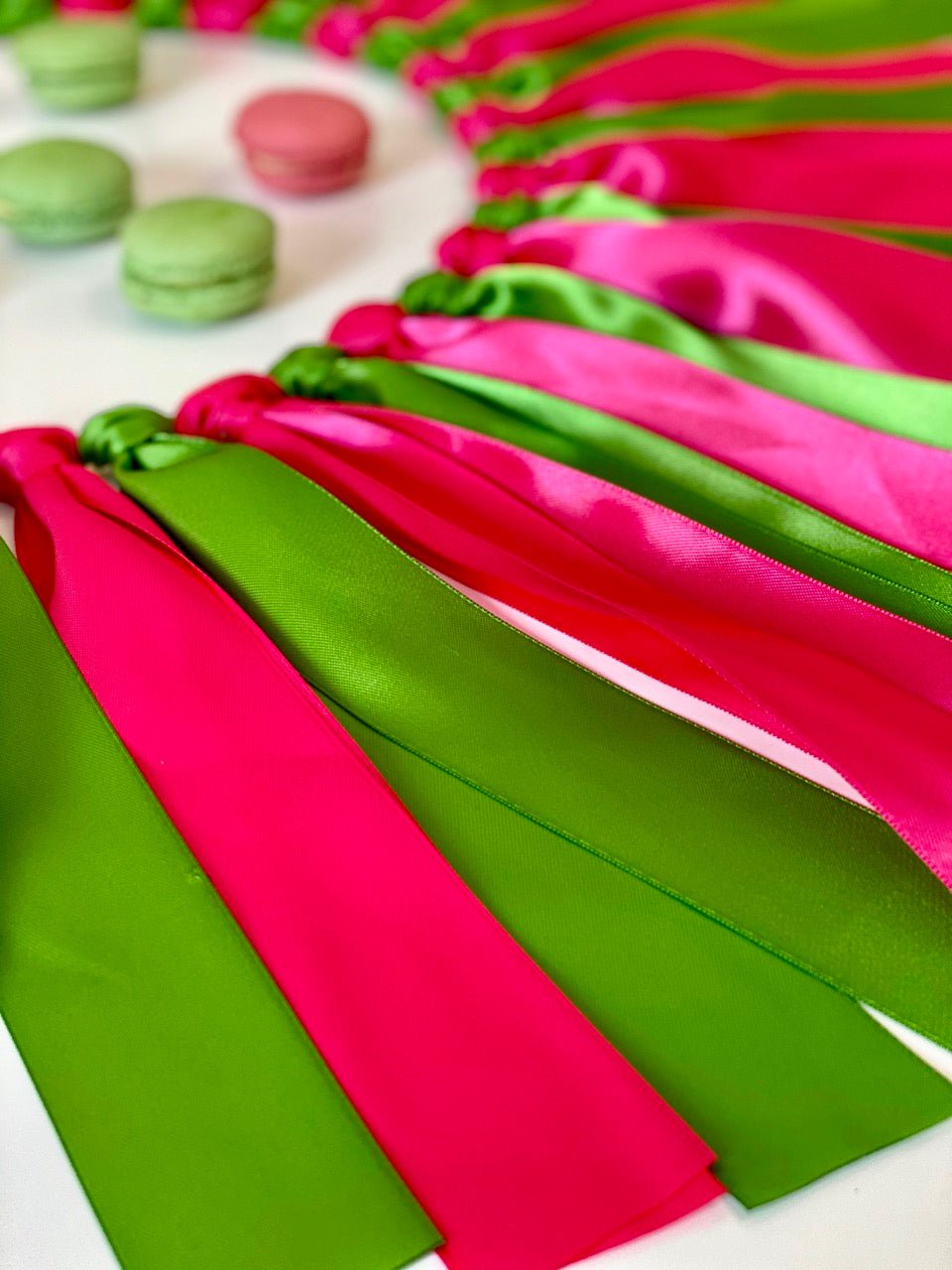 Preppy Ribbon Bunting - FREE Shipping - The Party Teacher