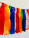 Pride Rainbow Ribbon Bunting - FREE Shipping - The Party Teacher