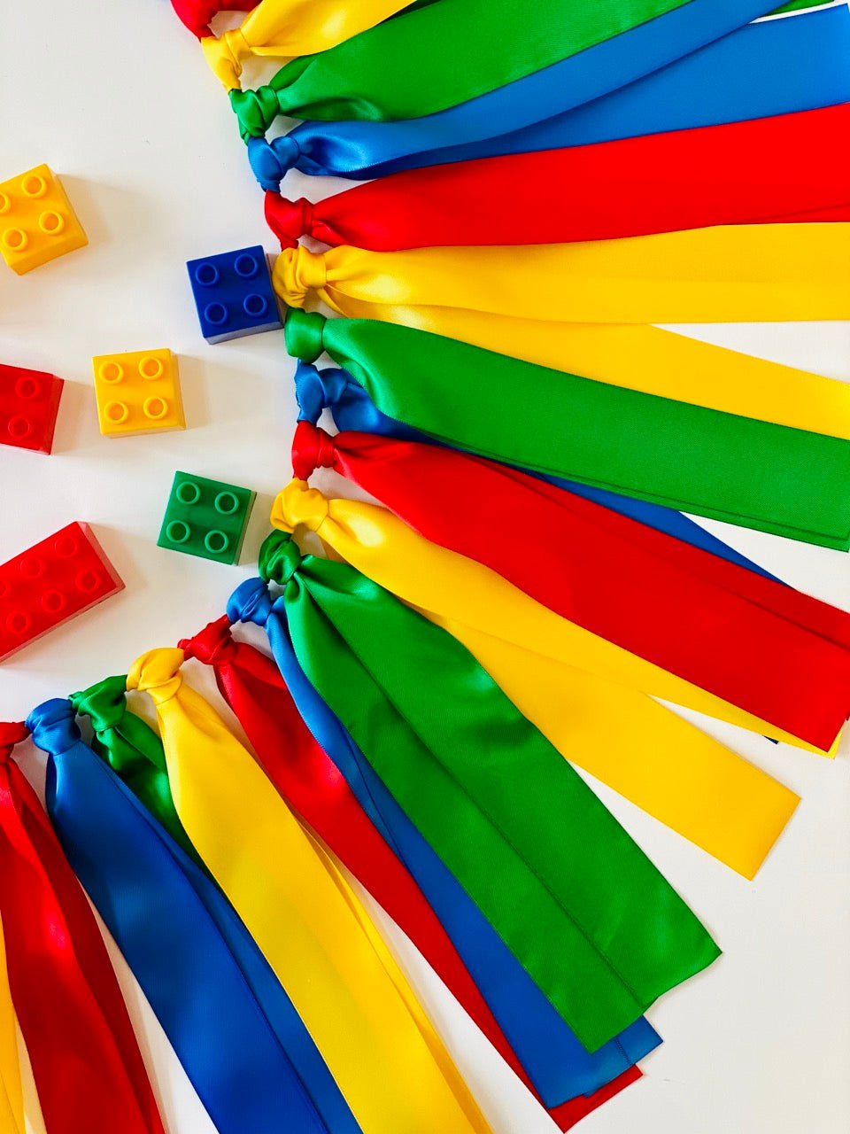 Primary Colors Ribbon Bunting – The Party Teacher