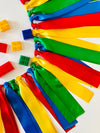 Primary Colors Ribbon Bunting - FREE Shipping - The Party Teacher
