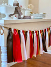 Sock Monkey Ribbon Bunting - FREE Shipping - The Party Teacher
