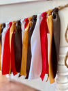 Sock Monkey Ribbon Bunting - FREE Shipping - The Party Teacher