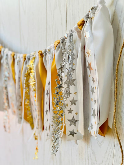 Under the Stars Ribbon Bunting - FREE Shipping - The Party Teacher