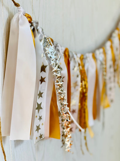 Under the Stars Ribbon Bunting - FREE Shipping - The Party Teacher