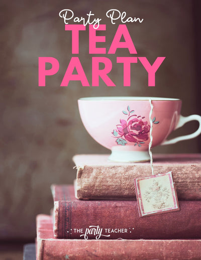 Vintage Tea Party Birthday Plan INSTANT DOWNLOAD - The Party Teacher